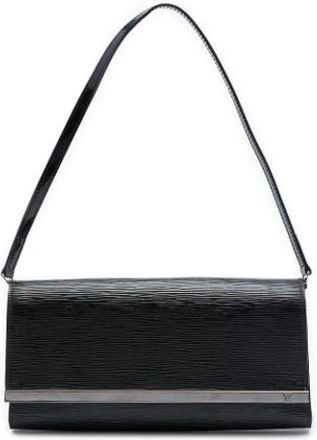 Louis Vuitton Pre-owned Sevigne Clutch - Dames - Vintage Schoudertas - Zwart - ONE Size - Leer - Vintage