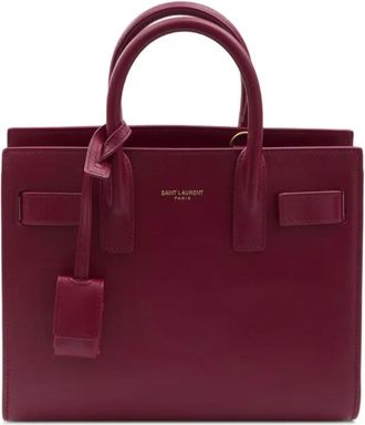 Saint Laurent Sac de Jour kleine shopper - Rood