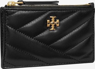 Tory Burch Kartenetui mit Fischgrätmuster Kira