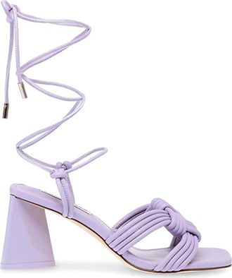 Steve Madden High Heel Sandalen - Dames - Sandalen met hakken - Paars - 38 1/2 EU - Schoenen
