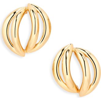 Jennifer Fisher Interocking Small Drop Earrings in Gold at Nordstrom