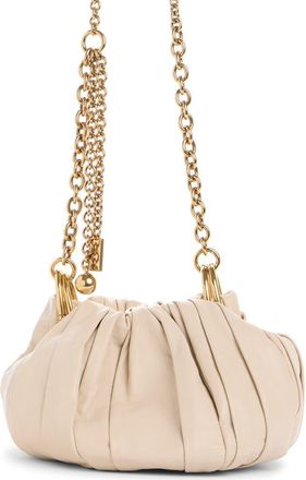 Chlo&eacute; Pleated Crossbody Bag in Milk at Nordstrom
