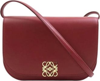 Loewe Pre-owned Cross Body Bags, female, Red, Size: ONE SIZE Pre-owned Cross Body Bag