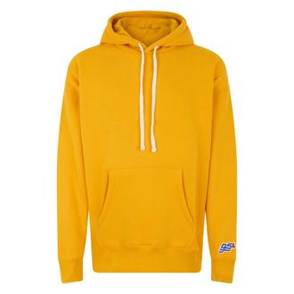 Diesel Hoodies, male, Yellow, Size: 2XL Pullover Hoodie