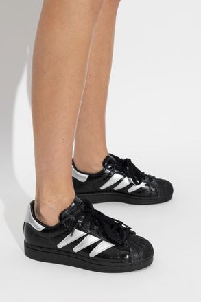 adidas Sports Shoes SUPERSTAR II W, Womens, Black