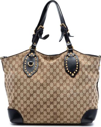 Gucci Pre-owned Gucci GG Canvas Patti Studed Hobo Ladies CRSGJJ3YGGCDNEQG