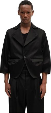 Ader Error Blazer Kleding-Top - Heren - Jassen - Zwart - Maat: XL Katoen