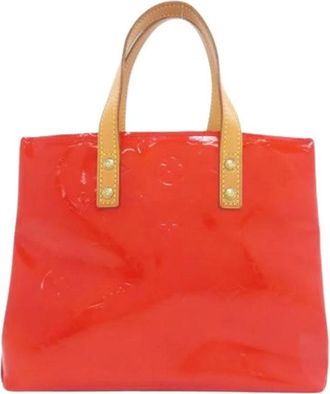 Louis Vuitton Pre-owned Vernis Tote Bag - Dames - Vintage Shopper - Rood - ONE Size - Leer - Vintage