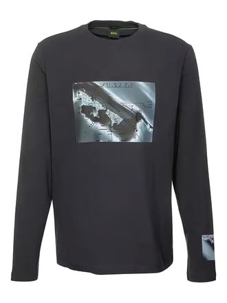 BOSS T-shirt Togn DesertTech - Blu