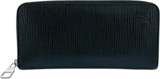 Louis Vuitton Pre-owned Epi Long Wallet - - Pre-owned - Uomo - Nero - ONE SIZE