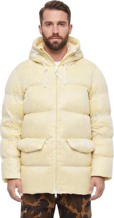 Woolrich Yellow Hooded Parka Jacket