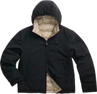 Blauer Ballard Reversible Jacket - - Jackets - Uomo - Nero - 2XL