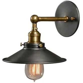 OEM Aplique De Pared Vintage De Hierro Forjado Y Cristal, L&aacute;mpara R&uacute;stica Vintage &Uacute;nica Para Restaurante, Dormitorio, Pasillo, Escaleras, L&aacute;mparas De Pare