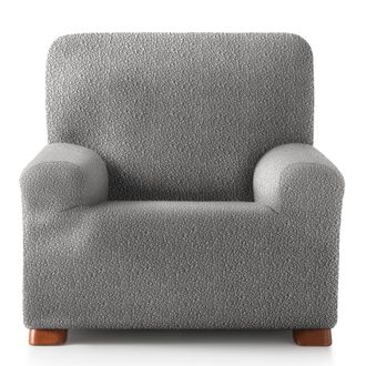 Eysa Funda de sill&oacute;n el&aacute;stica gris claro 80 - 130 cm