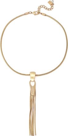 Robert Lee Morris Fringe Pendant Necklace in Gold at Nordstrom