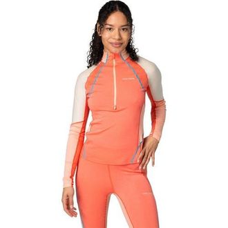 Kari Traa Alma 1/2-Zip Long-Sleeve Baselayer Shirt - Womens in Coral at Nordstrom, Size Medium