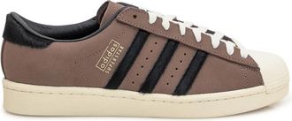 adidas Bruine Nubuck Sneakers met Zwarte Details - Heren - Sneakers - Bruin - 46 EU - Schoenen