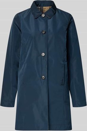 Barbour Regular Fit Funktionsjacke mi Umlegekragen in Marine, Gr&ouml;&szlig;e 34