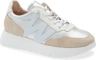 Wonders Platform Sneaker in Plata/Aura at Nordstrom, Size 9.5-10Us