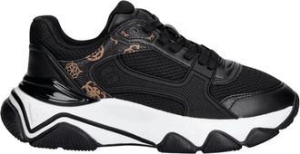 Guess Mazzy Platform Sneaker - Dames - Sneakers - Zwart - 40 EU - Schoenen