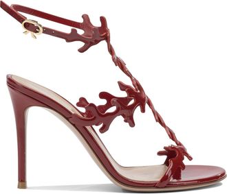 Gianvito Rossi Ocean 95mm Sandali Rosso-Donna