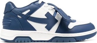 Off-white Out Of Office leather sneakers - men - Calf Leather/Rubber/Fabric - 39 - Blue