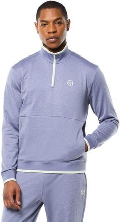 Sergio Tacchini Nuvola Quarter Zip in Heron at Nordstrom, Size Xxx-Large