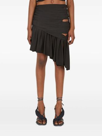 Di Petsa Oracle cut-out mini skirt - women - Polyester/Elastane - S - Black