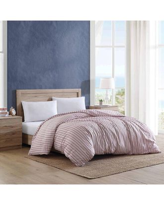 Nautica Coleridge Stripe Percale Duvet Cover