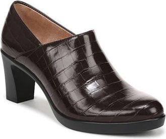 Life Stride Elegant Pump in Dark Chocolate Embossed at Nordstrom, Size 5.5