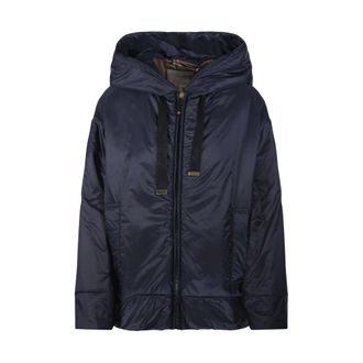 Max Mara Winter Jackets, female, Blue, Size: 2XS Daria Quilted Jacket