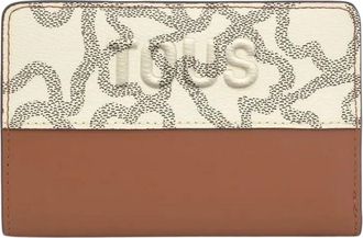 Tous Kaos Icon Portemonnee - Dames - Portefeuilles - Bruin - ONE Size - Leer - Accessoires