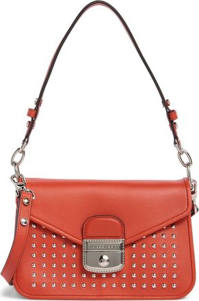 Longchamp Mademoiselle Studded Crossbody Bag in Poppy at Nordstrom Rack