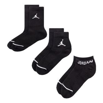 Nike Jordan Air Jordan Everyday Max Sports Socks 3 Pairs Black SX6274-010
