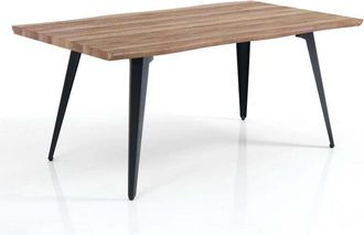 Oresteluchetta Escritorio De Madera Y Metal Estilo Industrial 160x90 Cm Arkansas