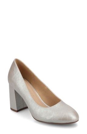 Journee Collection Seraphina Pump in Champagne at Nordstrom Rack, Size 7.5