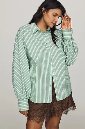 Sunday In Brooklyn Batwing Buttondown Shirt