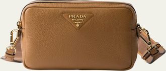 Prada Daino Soft Leather Camera Crossbody Bag