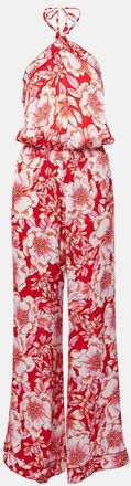 Poupette St Barth Isabelle floral jumpsuit