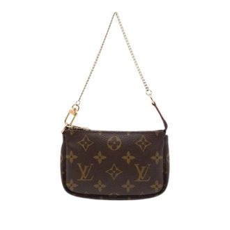 Louis Vuitton Pre-owned Mini Pochette Accessoires - Dames - Pre-owned - Bruin - Maat: ONE Size