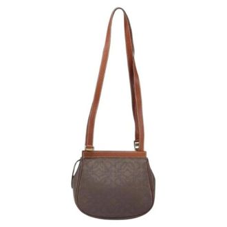 Loewe unisex, Pre-owned, Bruin, Maat: ONE Size Leer