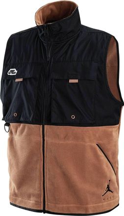 Nike Jordan Air Jordan Jumpman Fleece Vest Black Brown DX6598-256