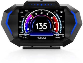 OEM Pantalla De Visualizaci&oacute;n Frontal (head-up Display) - Veloc&iacute;metro Del Coche - Informaci&oacute;n De Conducci&oacute;n - Sistema Dual Gps Obd2