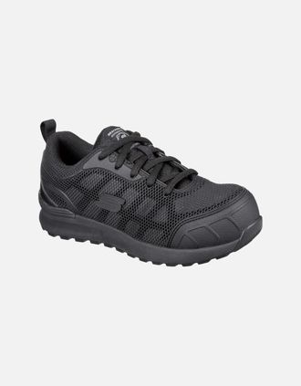 Skechers Womens Bulklin Ayak Womens Safety Shoes - Black - Size: 5