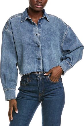 7 For All Mankind Cropped Shirt