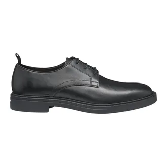 HUGO BOSS Schoenen, Heren, Zwart, 40 EU, Leer, Calev Derby