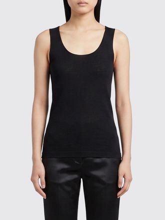 Maison Margiela Canotta slim fit in cotone con scollo a U