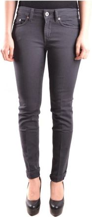 Dondup Grijze Damesjeans Herfst/Winter Stijl - Dames - Skinny Jeans - Grijs - W26 - Katoen - Jeans