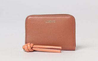 Loewe Portafoglio Continental in nappa di vitello con chiusura a zip