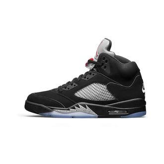 Nike Jordan 5 Retro OG Black Metallic Reimagined - unisex - Sport - Zwart - Maat: 44 EU Leer